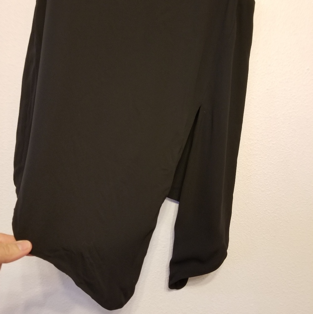 Babaton Hopkins black sleeveless side-tie top - Picture 4 of 8